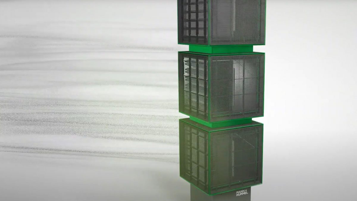 Video image Filter Cubes von MANN+HUMMEL