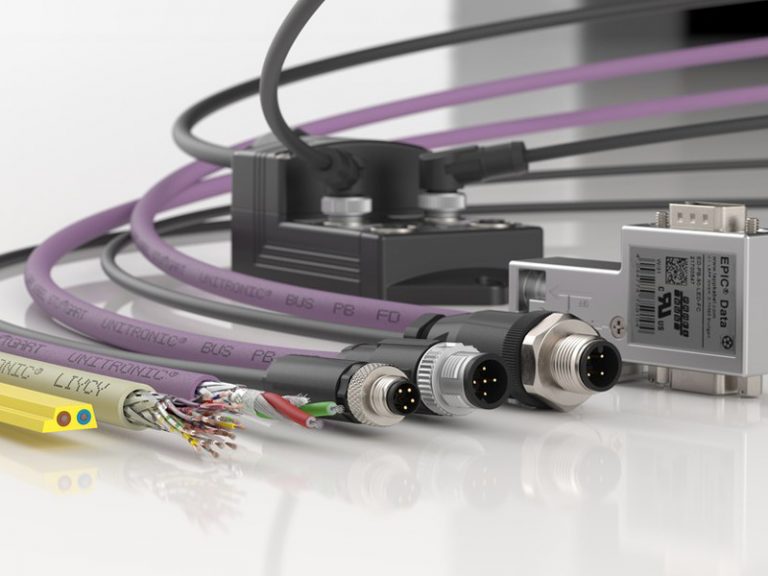 The picture shows the LAPP products Fieldbus Systems.