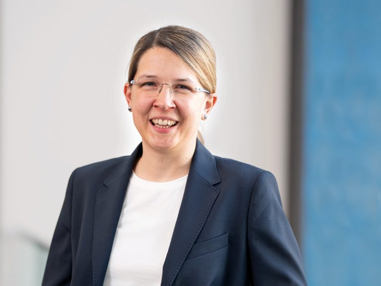 The picture shows a portrait of Susanne Krichel, Senior Manager Business Development IoT.