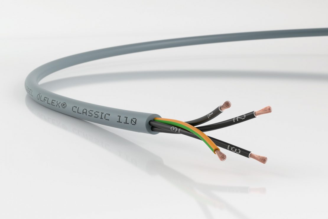 The picture shows the LAPP cable: ÖLFLEX® CLASSIC 110.