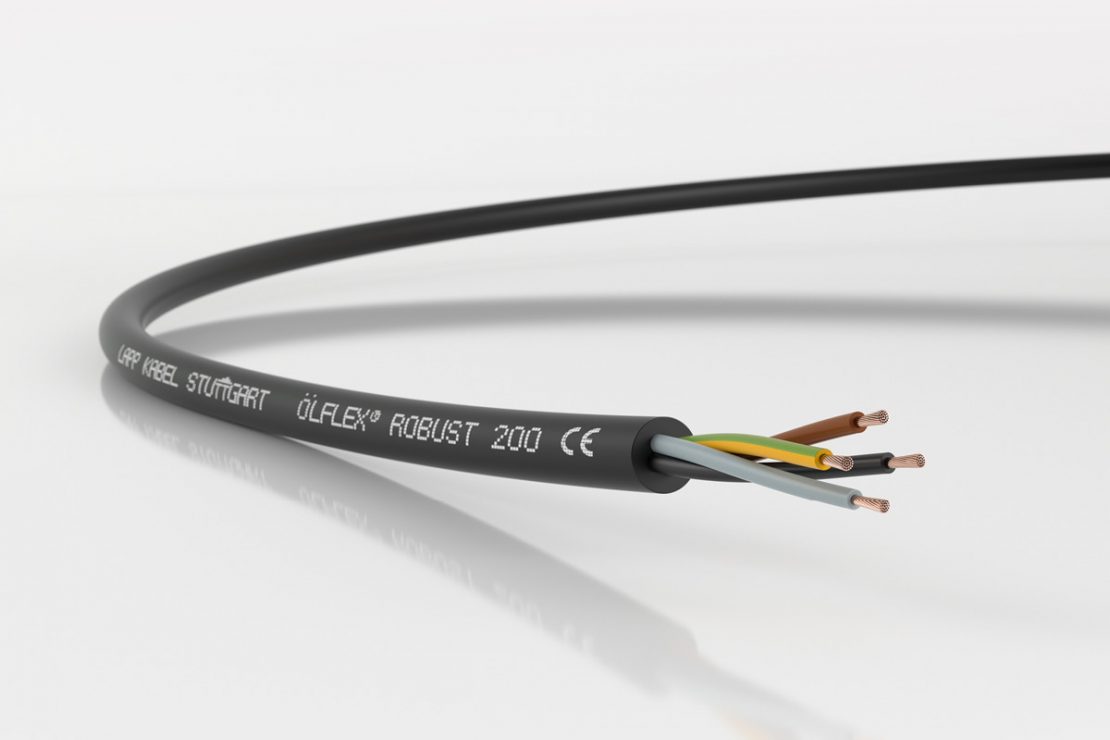 The picture shows the ÖLFLEX® ROBUST cable.