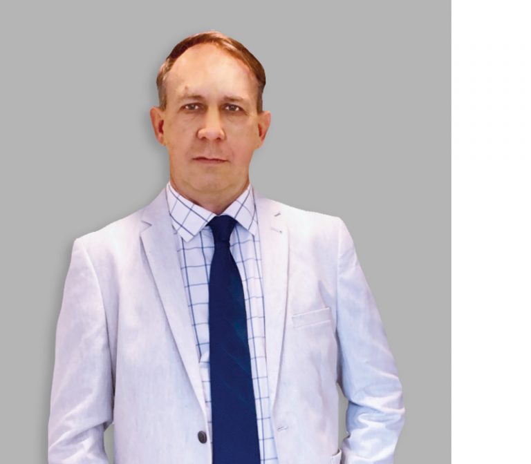 The picture shows the portrait of Gary Bateman, Managing Director of LAPP India.